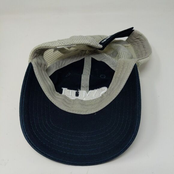 Samuel Adams The Boston Beer Company Blue White Adjustable Strapback Hat Logo - Picture 8 of 10